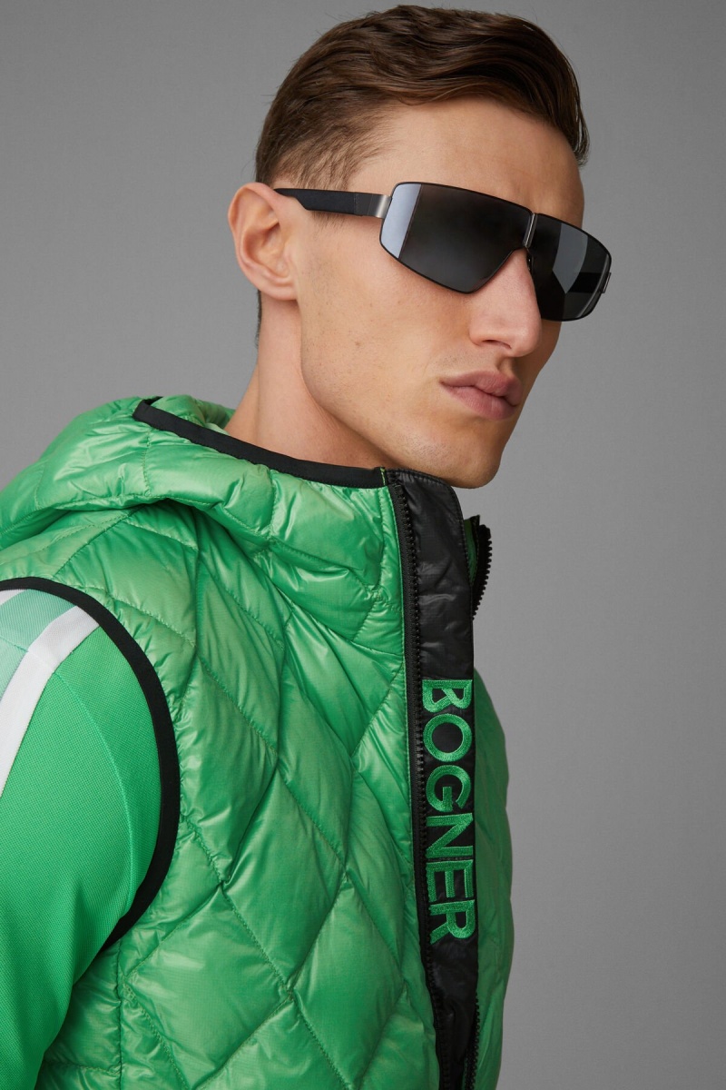 BOGNER Sport Ares Laufschuhe Down Waistcoat Grün | GH0321547