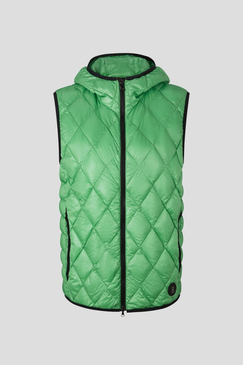 BOGNER Sport Ares Laufschuhe Down Waistcoat Grün | GH0321547