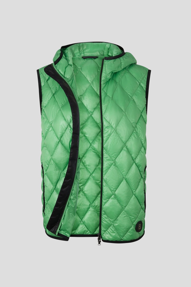 BOGNER Sport Ares Laufschuhe Down Waistcoat Grün | GH0321547