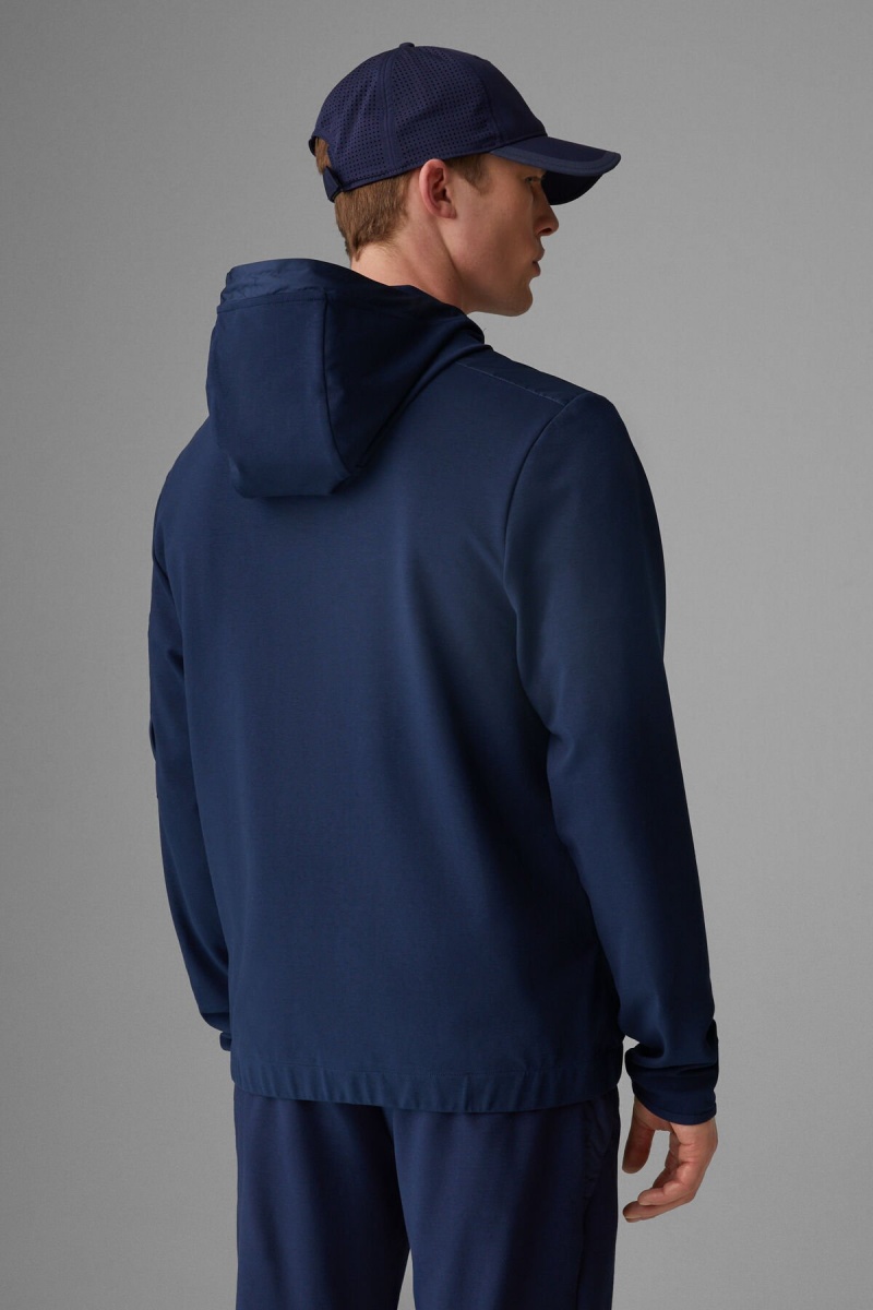 BOGNER Sport Brix Sweatshirt Jacket Dunkelblau | LD6521907