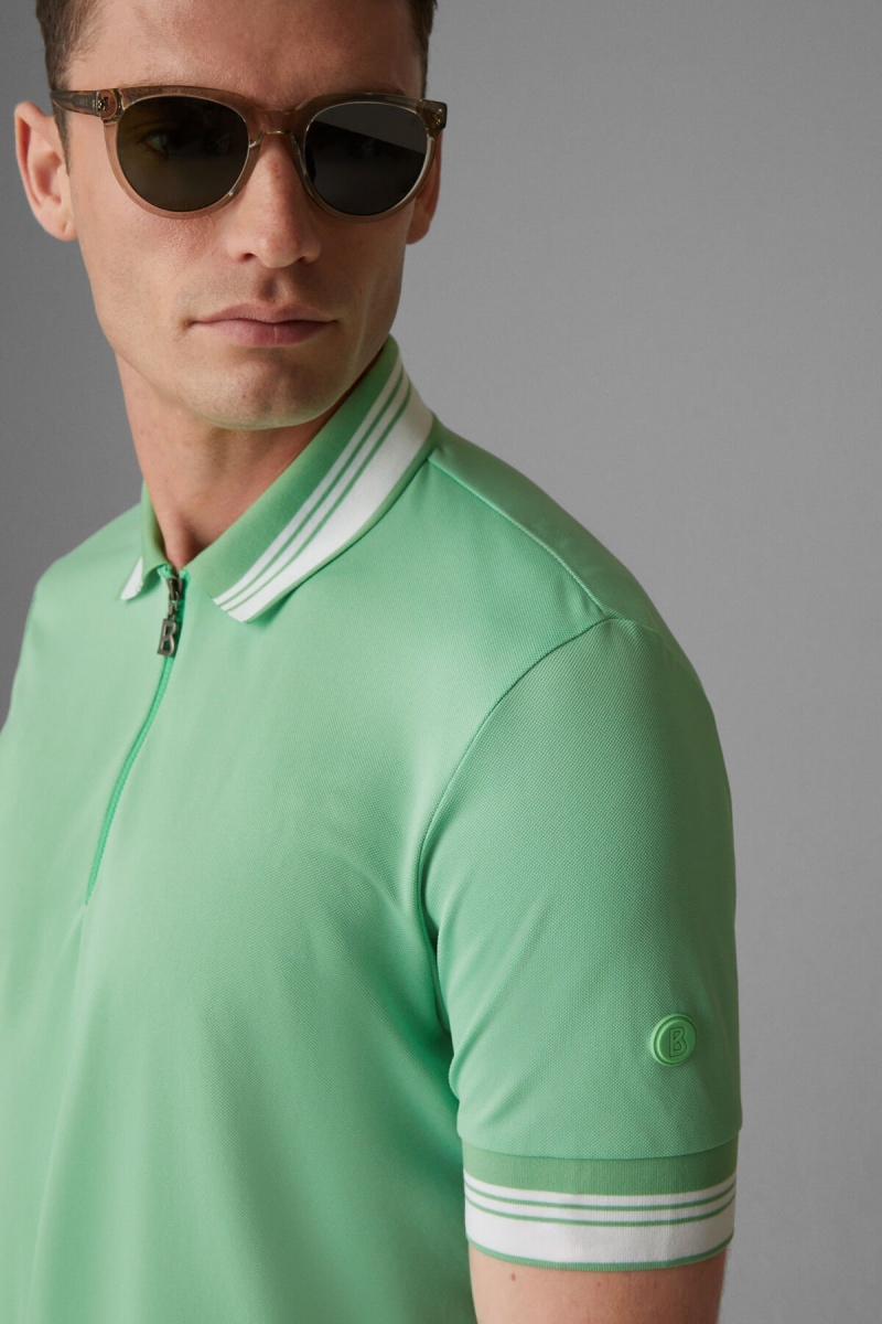 BOGNER Sport Bruno Functional Polo Shirt Grün | ZL2871350