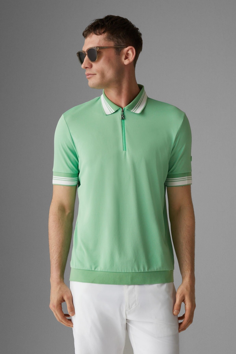 BOGNER Sport Bruno Functional Polo Shirt Grün | ZL2871350