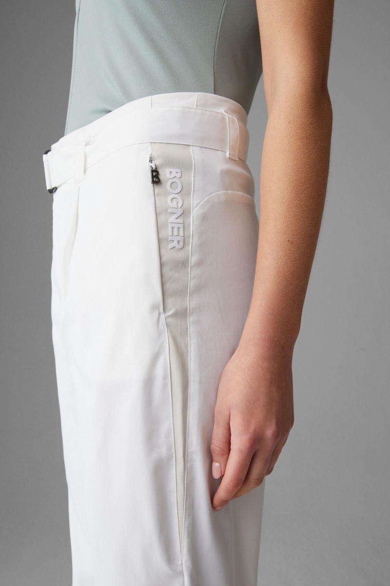 BOGNER Sport Cate Functional Pants Weiß | OT6385127