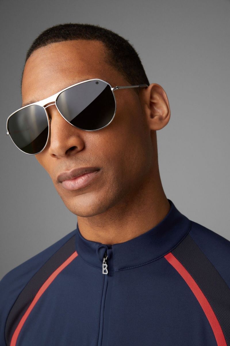 BOGNER Sport Clark Bike Shirt Dunkelblau | TS8569217