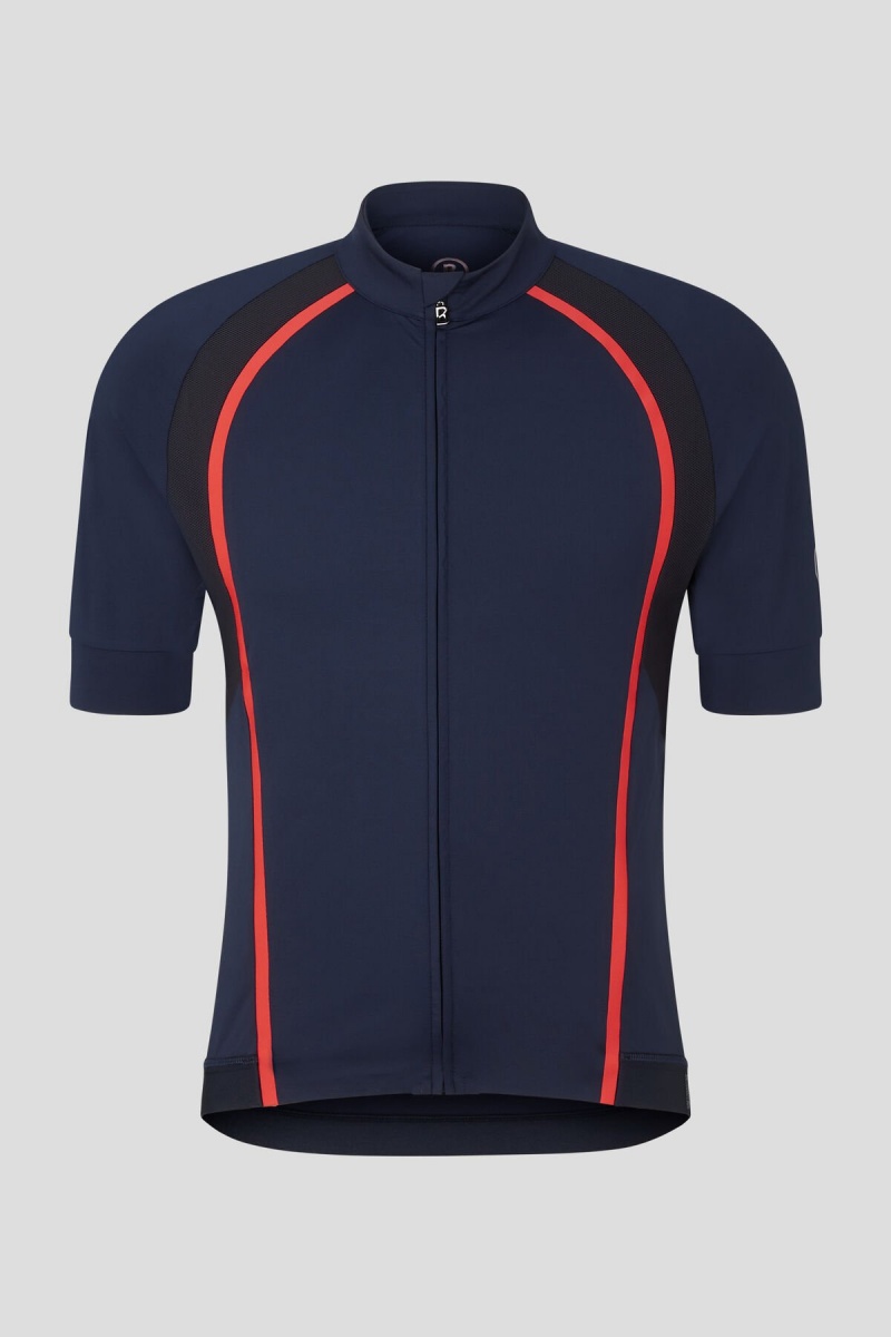 BOGNER Sport Clark Bike Shirt Dunkelblau | TS8569217