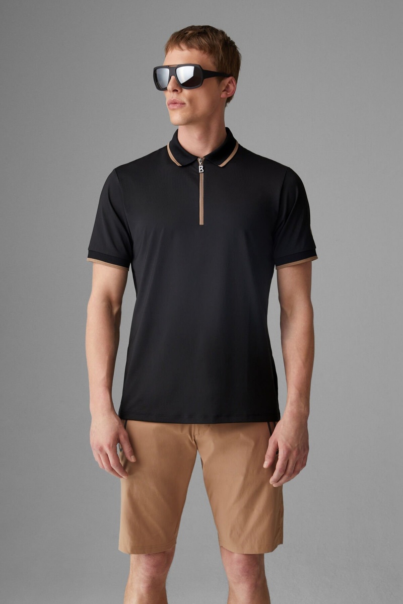 BOGNER Sport Cody Functional Polo Shirt Schwarz | VR8063259