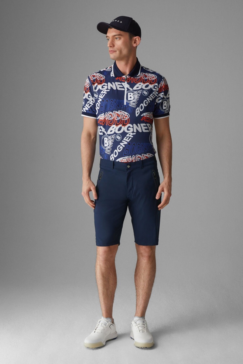 BOGNER Sport Covin Functional Shorts Navy Blau | AZ4832675