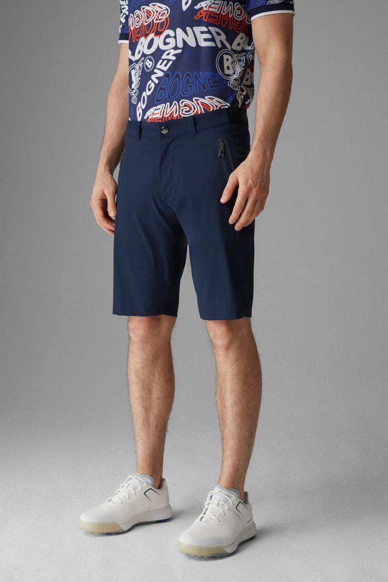 BOGNER Sport Covin Functional Shorts Navy Blau | AZ4832675