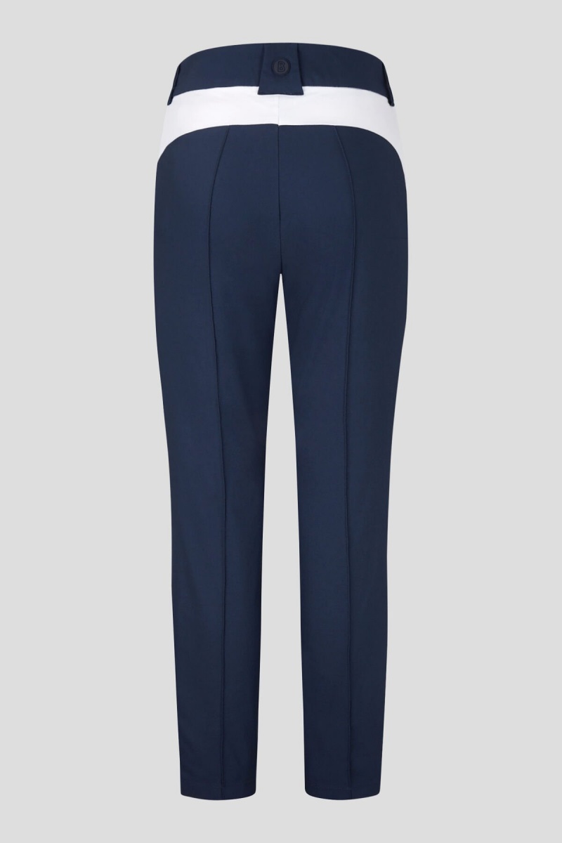 BOGNER Sport Eddi Functional Pants Navy Blau Weiß | TQ3082451