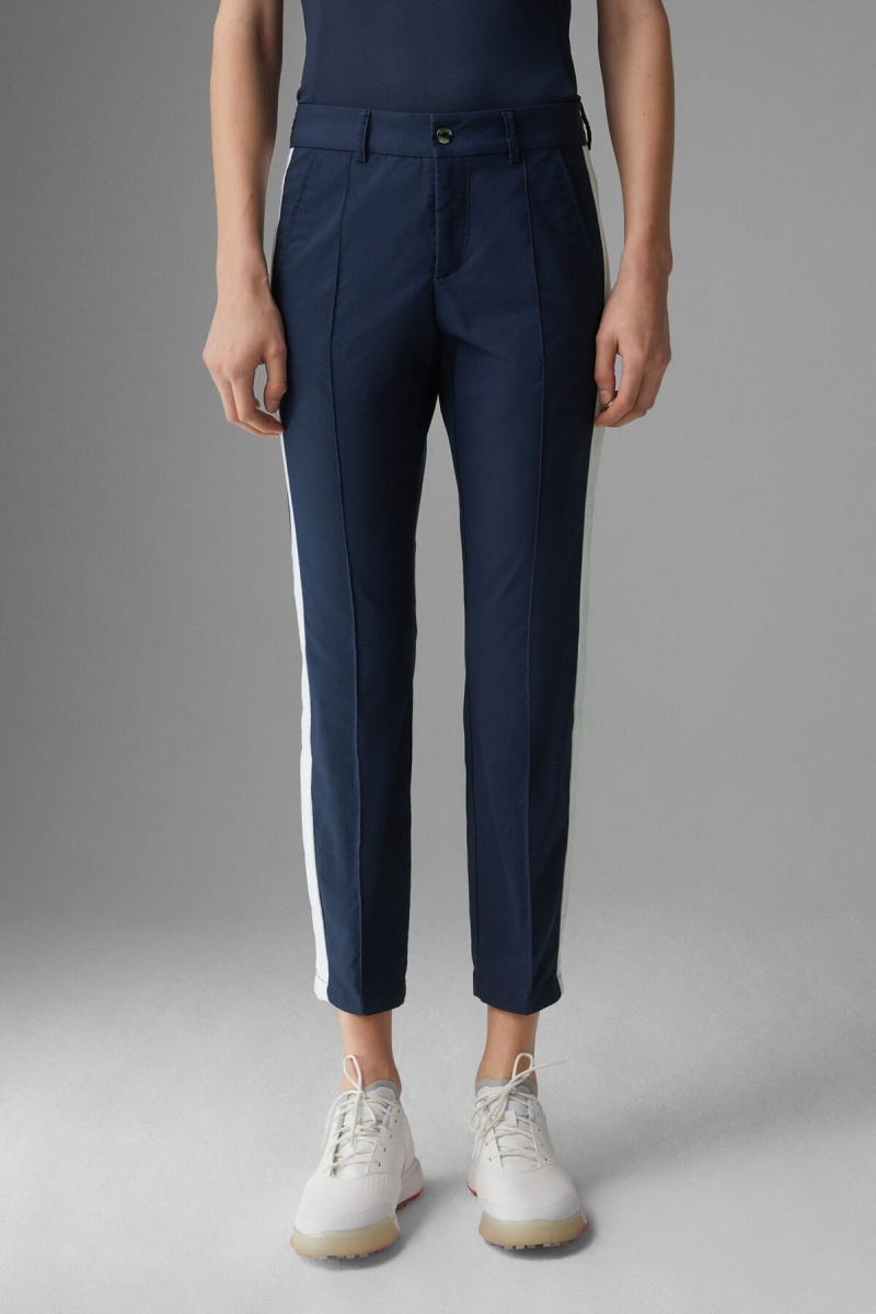 BOGNER Sport Eddi Functional Pants Navy Blau Weiß | TQ3082451