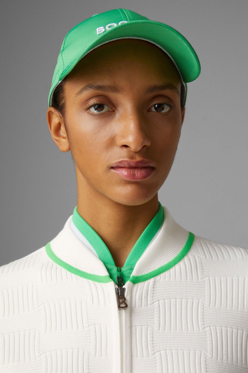 BOGNER Sport Elfi Knit Jacket Grün | LX0719834