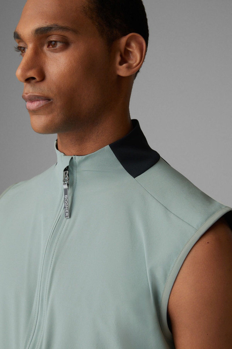 BOGNER Sport Fabian Waistcoat Grün | LU2845679