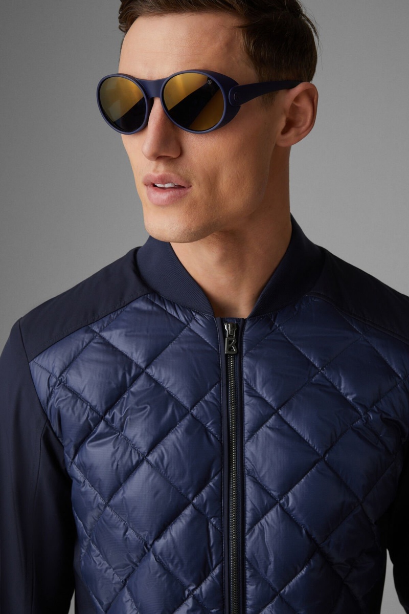 BOGNER Sport Jannis Hybrid Jacket Navy Blau | DT3957018