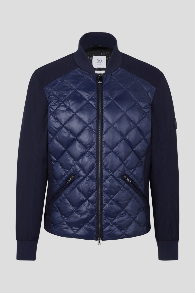 BOGNER Sport Jannis Hybrid Jacket Navy Blau | DT3957018