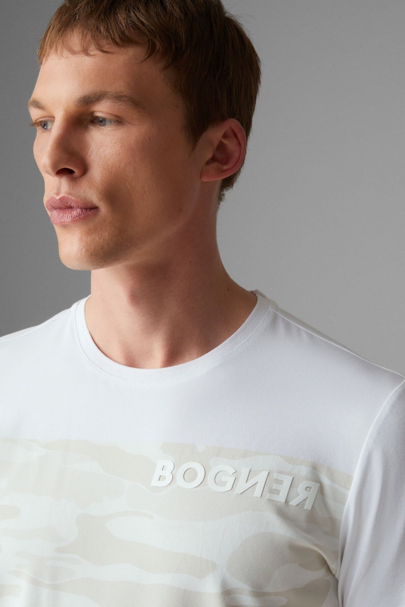 BOGNER Sport Karl T-shirt Weiß | NY6145289