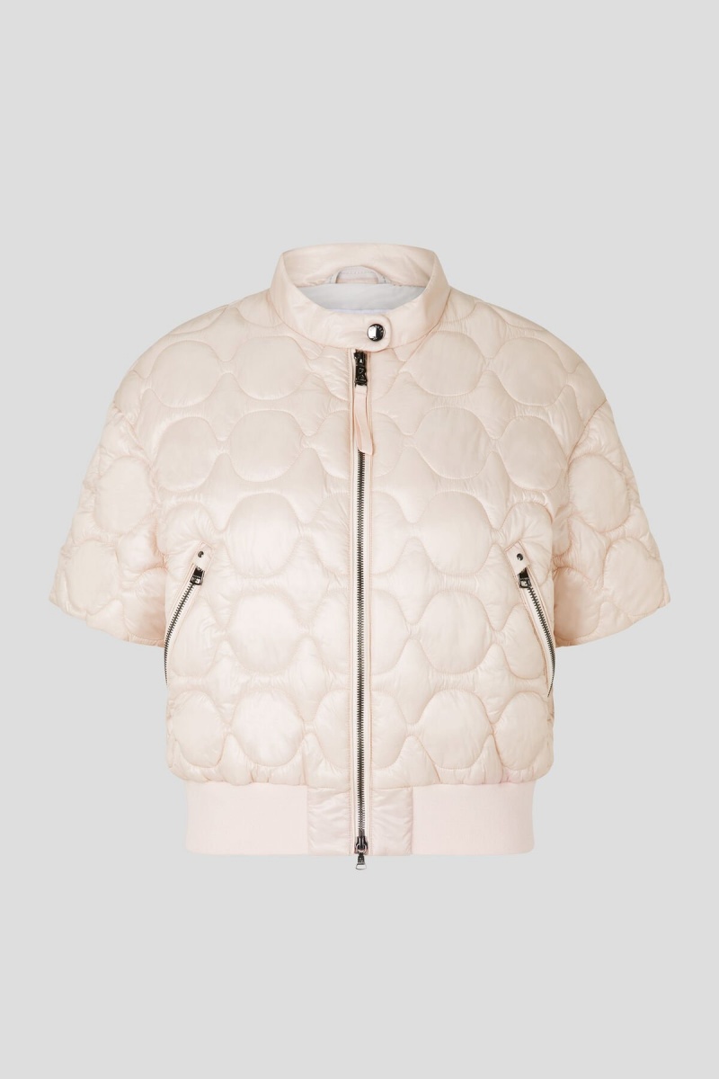 BOGNER Sport Laia Kurzes-sleeve Gesteppt Jacket Rosa | UH3158602