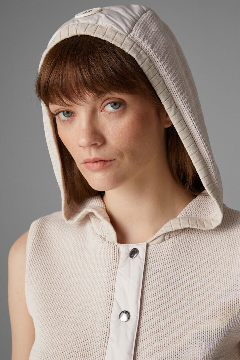 BOGNER Sport Maxima Gestrickt Waistcoat Sand | IF8403761