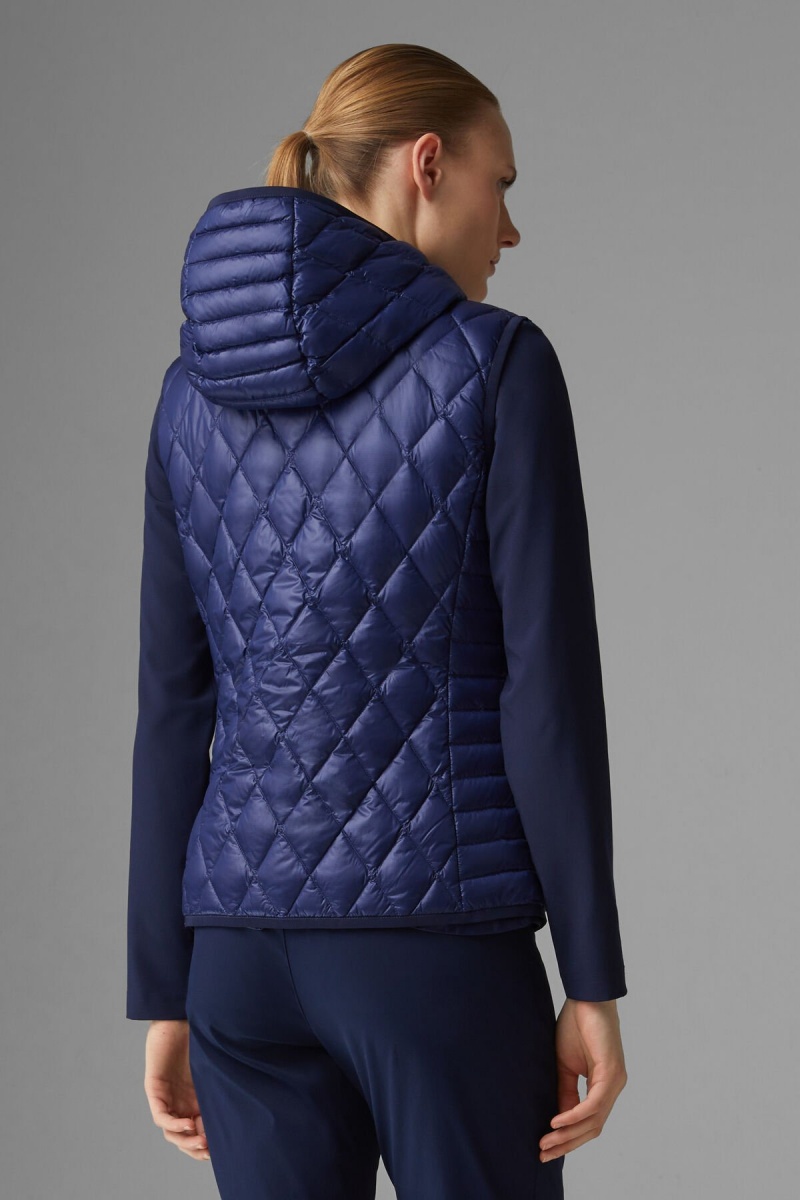 BOGNER Sport Pippa Down Waistcoat Dunkelblau | QN6573240