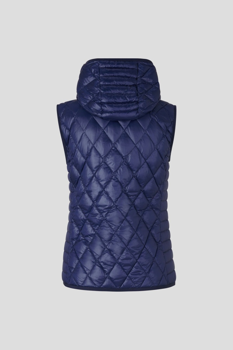 BOGNER Sport Pippa Down Waistcoat Dunkelblau | QN6573240
