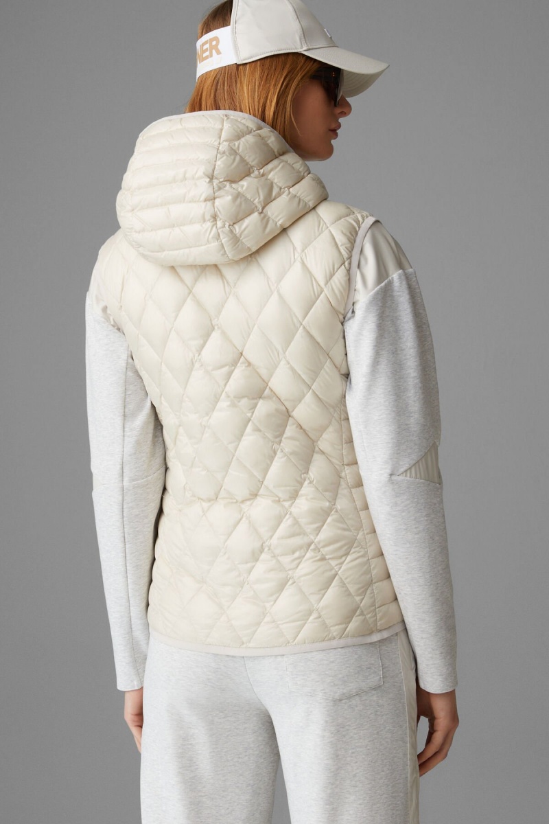 BOGNER Sport Pippa Down Waistcoat Sand | FE1465928