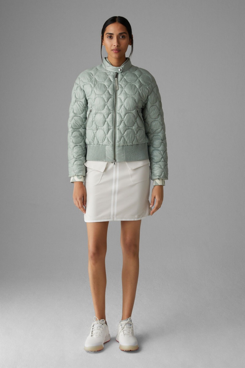 BOGNER Sport Rosy Gesteppt Jacket Grün | DK4259317