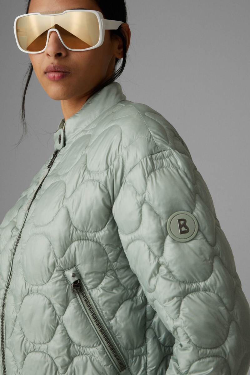 BOGNER Sport Rosy Gesteppt Jacket Grün | DK4259317