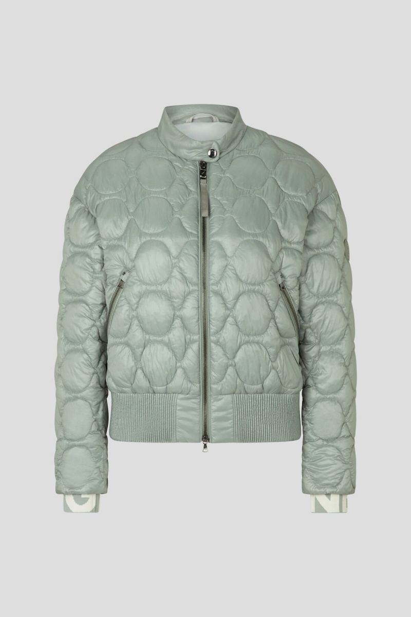 BOGNER Sport Rosy Gesteppt Jacket Grün | DK4259317
