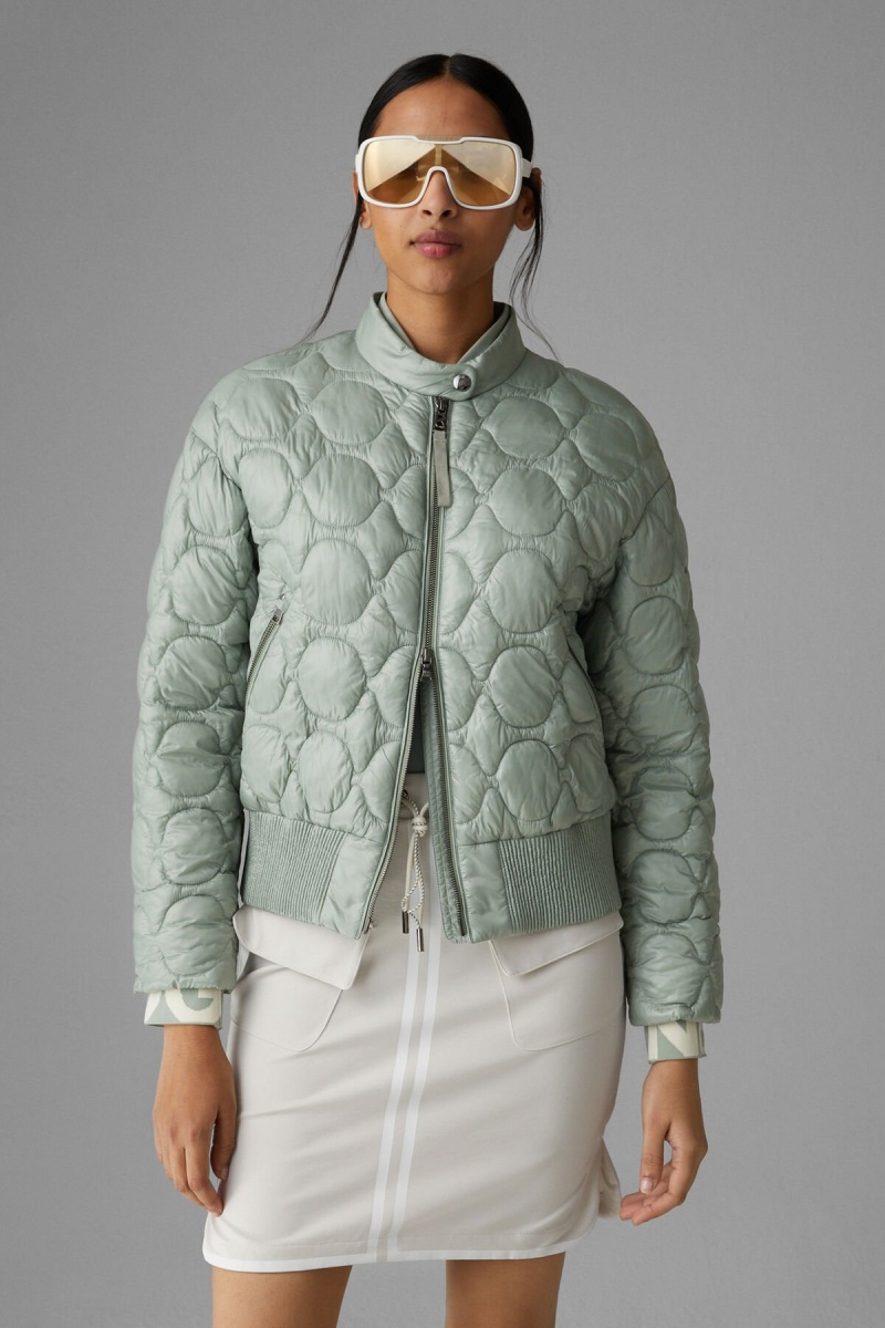 BOGNER Sport Rosy Gesteppt Jacket Grün | DK4259317