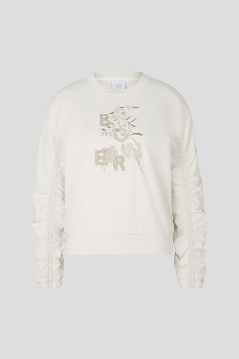 BOGNER Sport Suna Sweatshirt Sand | QS1765843