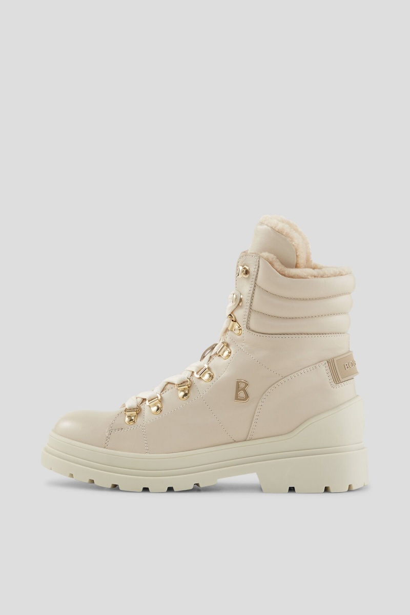 BOGNER St.Moritz Ankle Boots With Spikes Sand | LQ4150839