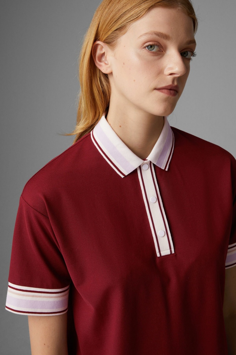 BOGNER Tala Polo Shirt Bordeaux | WM6159237