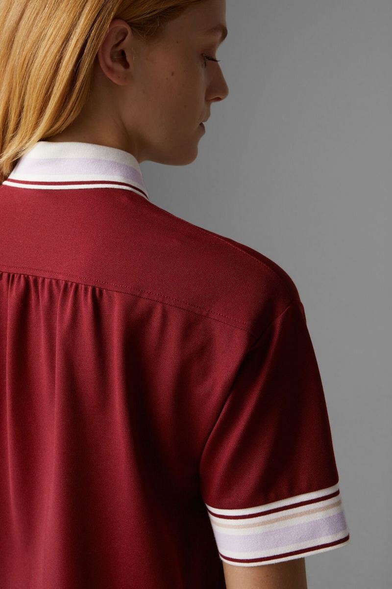 BOGNER Tala Polo Shirt Bordeaux | WM6159237