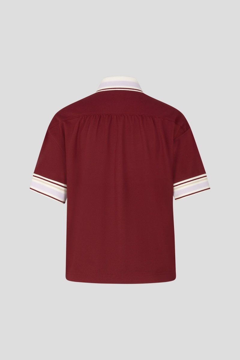 BOGNER Tala Polo Shirt Bordeaux | WM6159237
