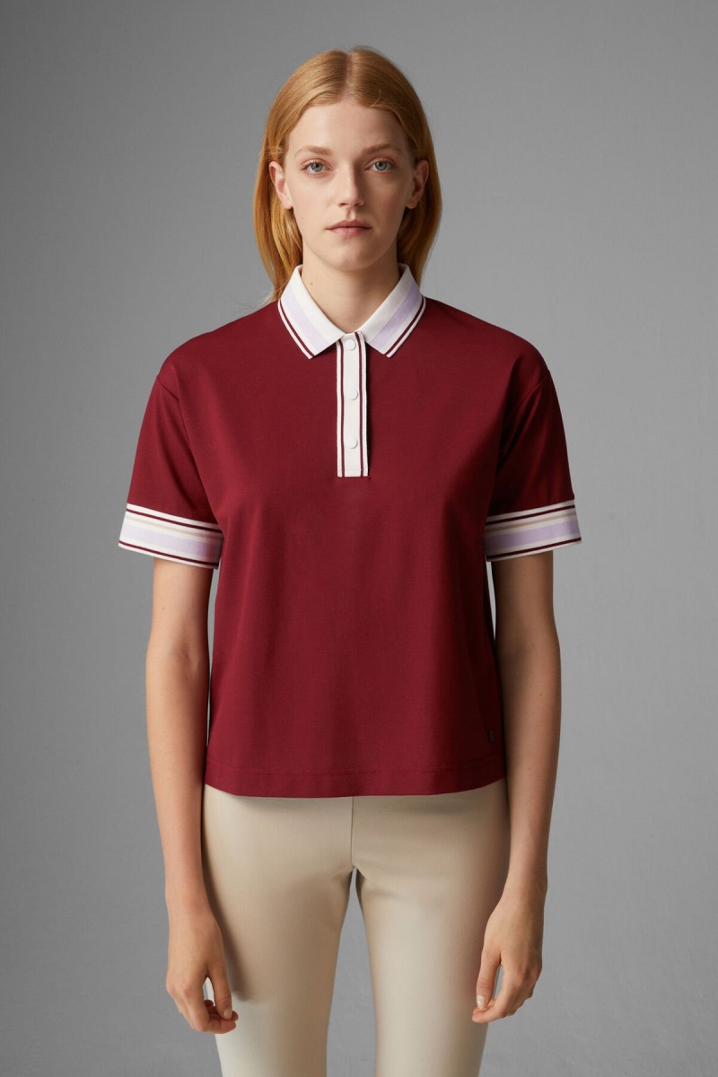 BOGNER Tala Polo Shirt Bordeaux | WM6159237