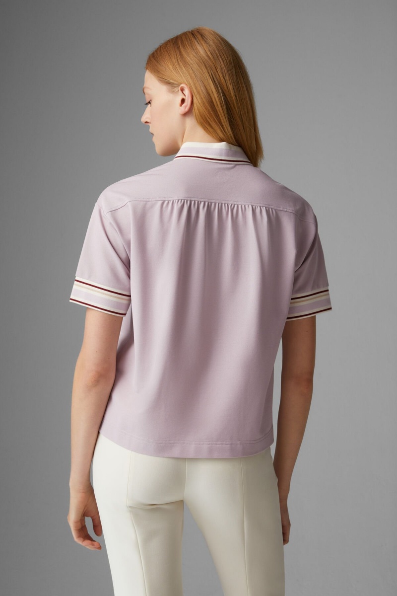 BOGNER Tala Polo Shirt Lilac | XF0467183