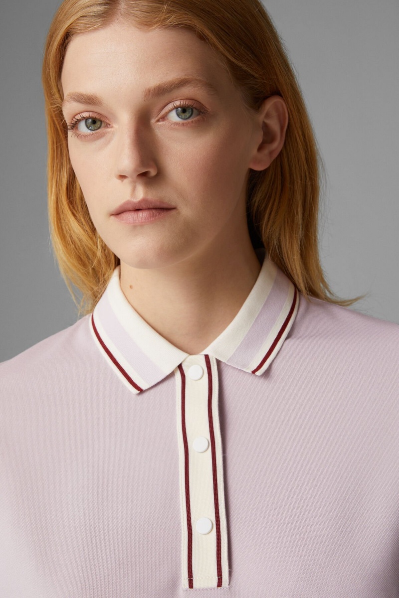 BOGNER Tala Polo Shirt Lilac | XF0467183
