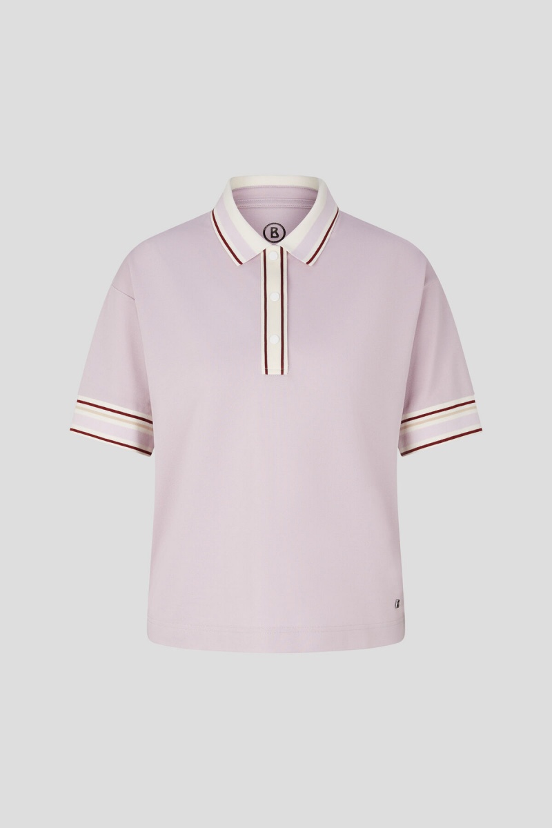 BOGNER Tala Polo Shirt Lilac | XF0467183