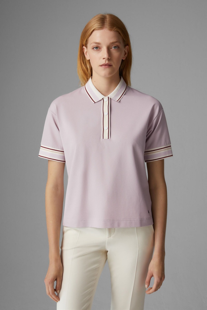 BOGNER Tala Polo Shirt Lilac | XF0467183