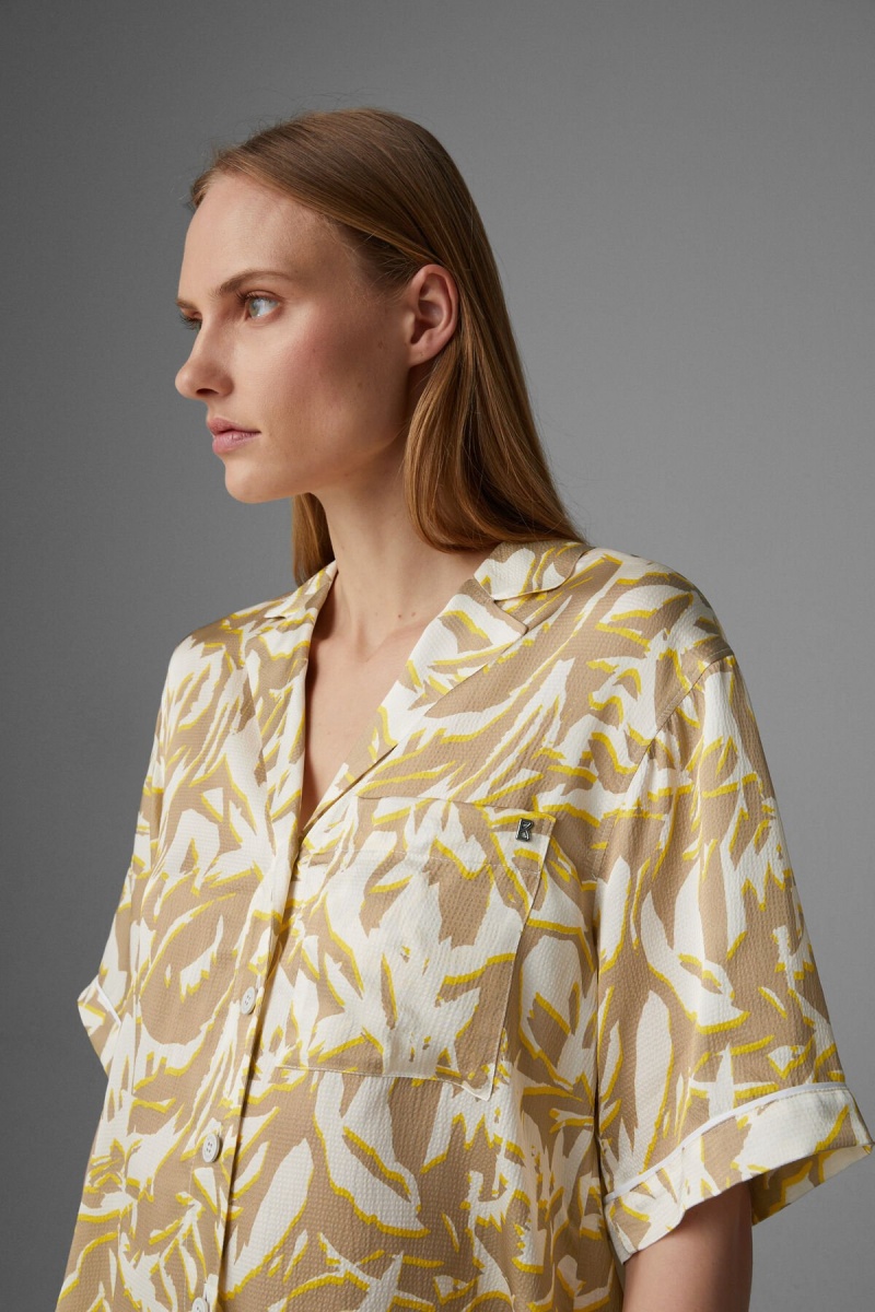 BOGNER Talvi Blouse Beige Gelb | GR7530894