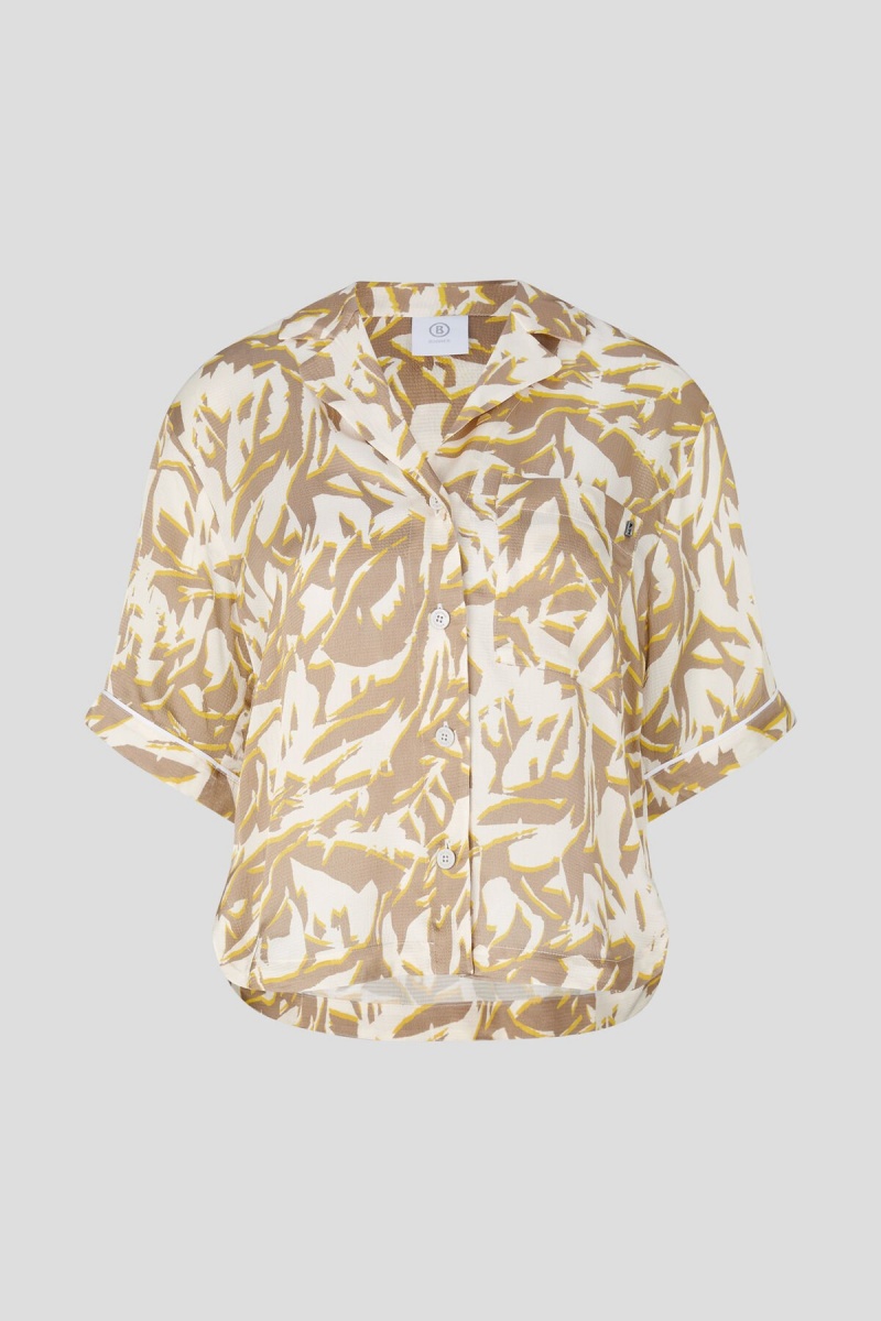 BOGNER Talvi Blouse Beige Gelb | GR7530894