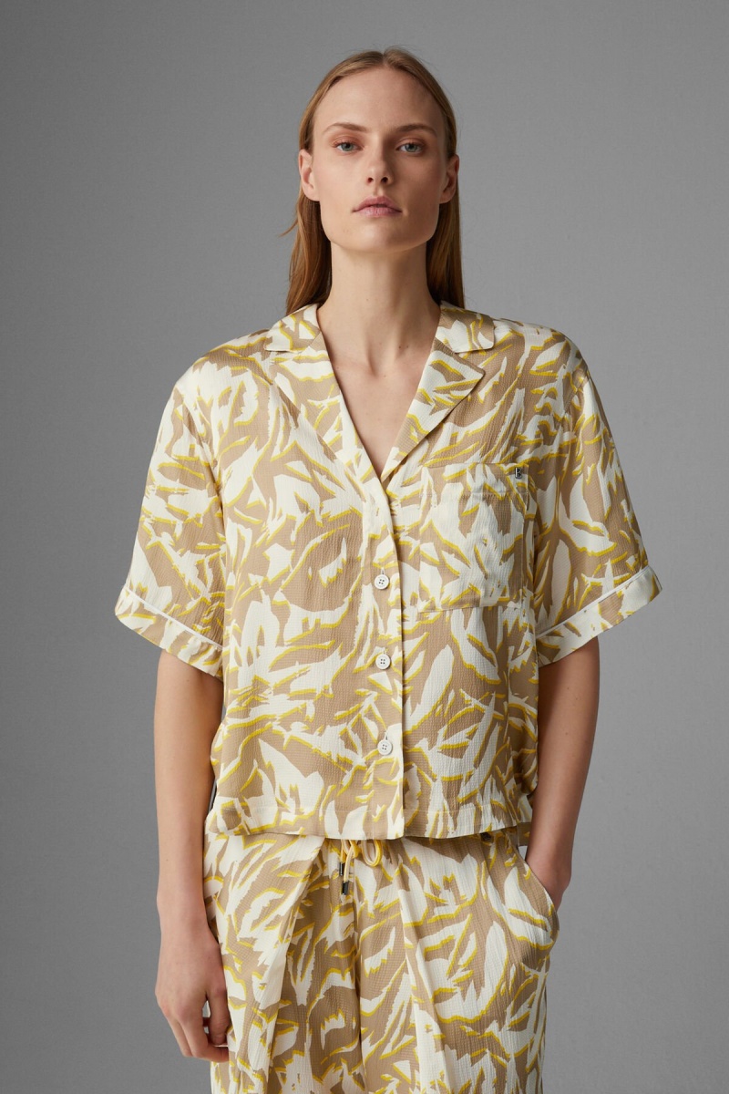BOGNER Talvi Blouse Beige Gelb | GR7530894