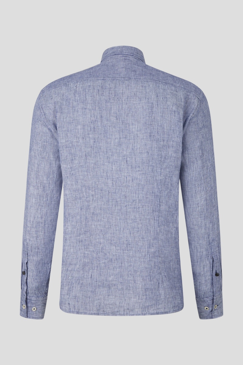 BOGNER Timt Linen Shirt Blau | OG3756049