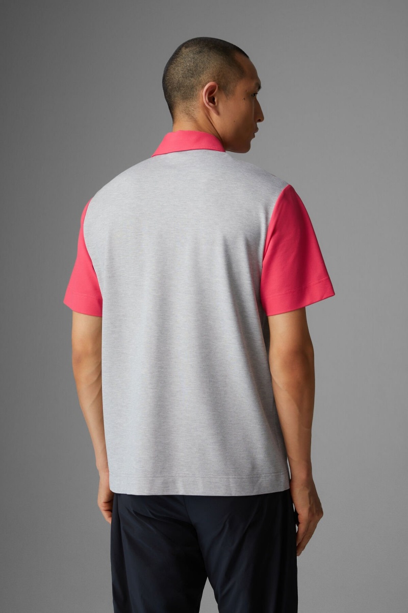 BOGNER Tristan Polo Shirt Rosa Hell | QR5612798