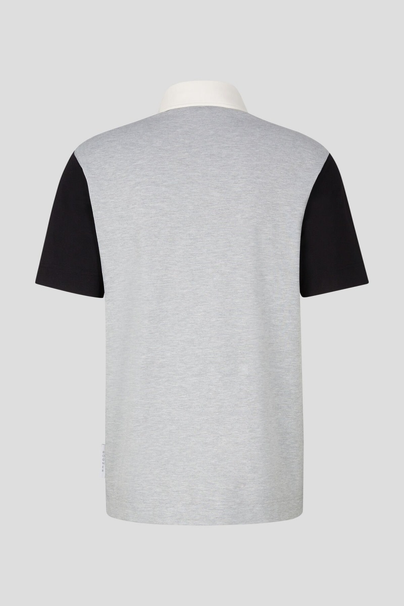 BOGNER Tristan Polo Shirt Schwarz Hell | PZ6893521