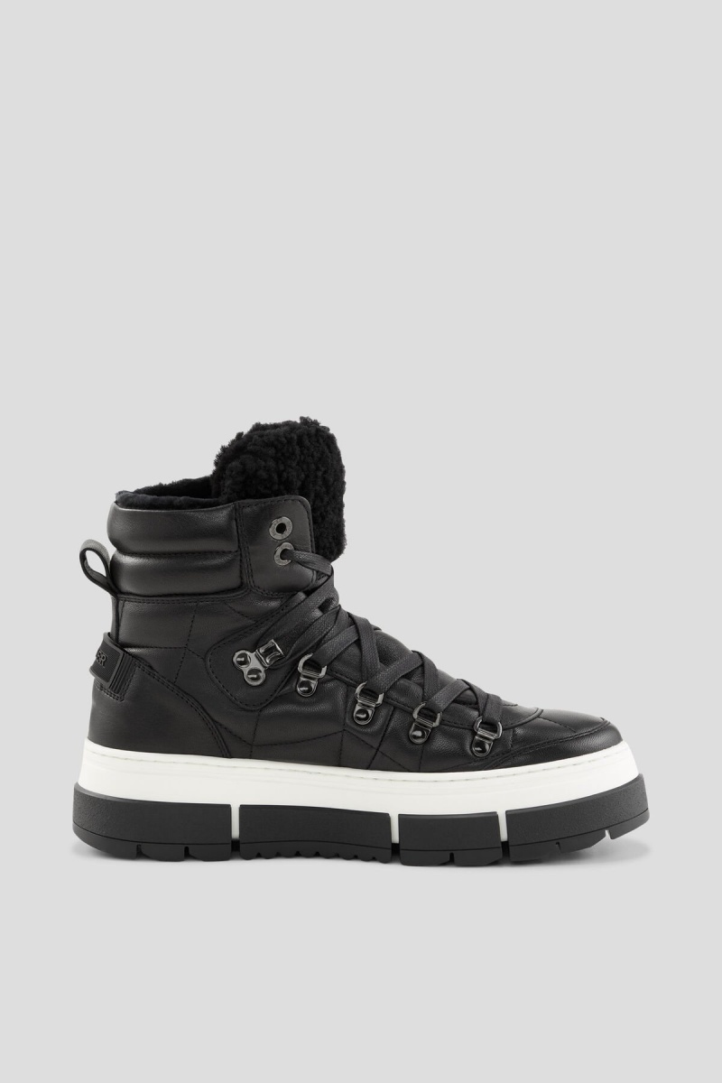 BOGNER Vaduz High-top Sneakers With Spikes Schwarz | CD2617493