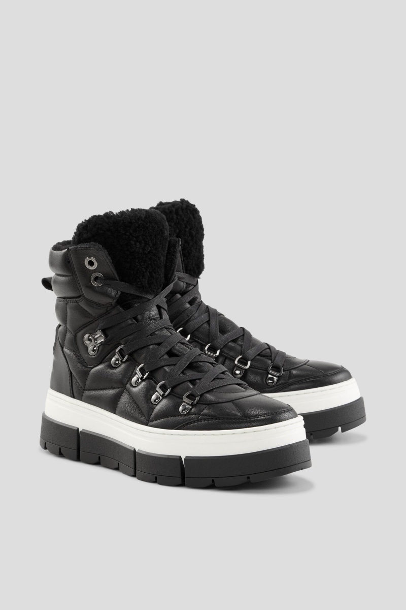 BOGNER Vaduz High-top Sneakers With Spikes Schwarz | CD2617493