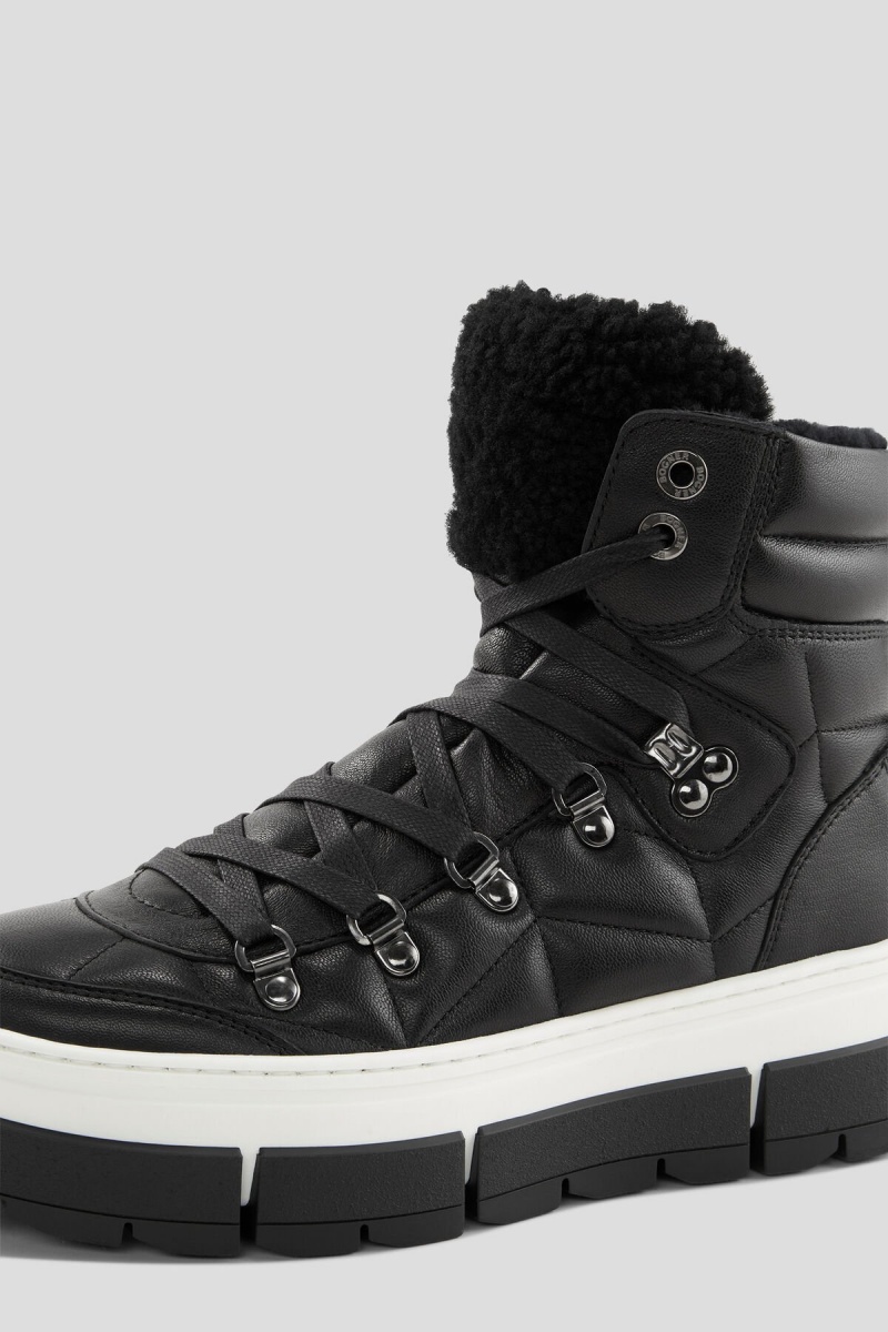 BOGNER Vaduz High-top Sneakers With Spikes Schwarz | CD2617493