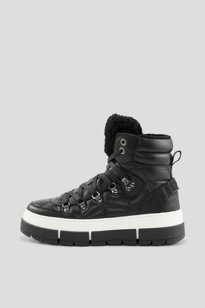 BOGNER Vaduz High-top Sneakers With Spikes Schwarz | CD2617493