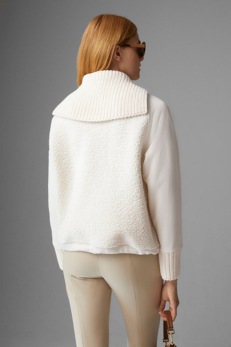 BOGNER Wanda Teddy Sweatshirt Off-white | BO4509786