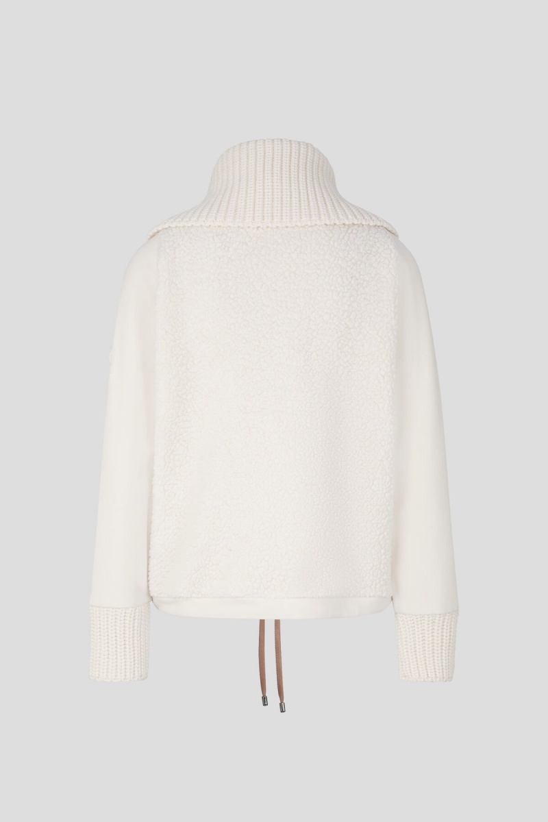 BOGNER Wanda Teddy Sweatshirt Off-white | BO4509786